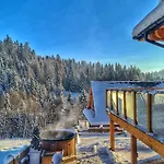 Lk Lapsze Z Prywatna Balia I Sauna 木屋 Łapsze Niżne