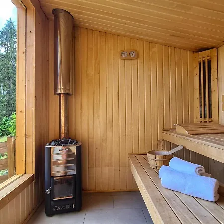Lk Lapsze Z Prywatna Balia I Sauna 샬레 Łapsze Niżne